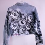 BASE PRODUCTIS 3 CHAQUETAS DENIM CROP OJOS